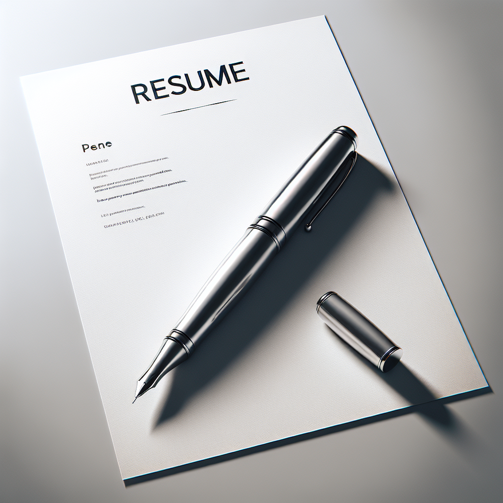 Get a Better Resume